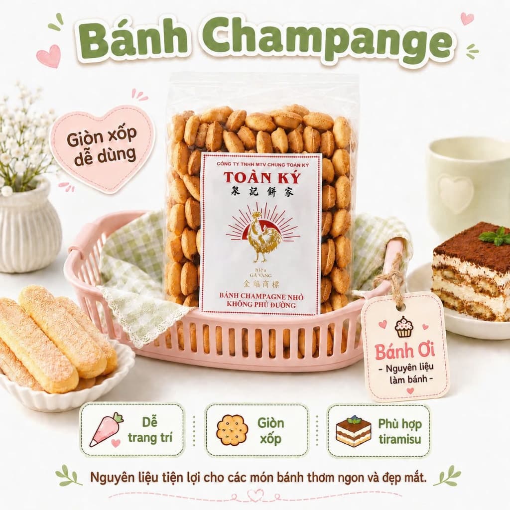 Bánh Champagne Toàn Ký