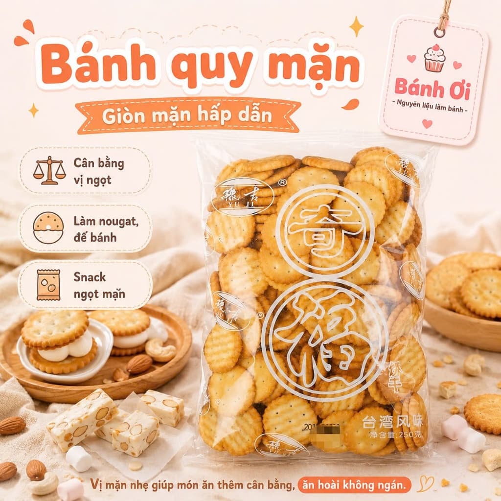 Bánh Quy Mặn Đài Loan