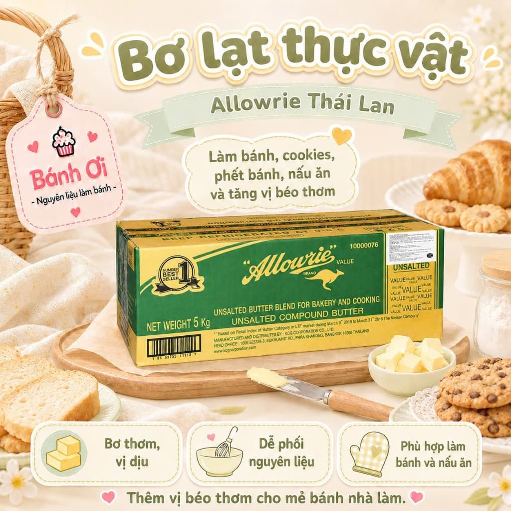 Bơ lạt Thái Lan Allowrie