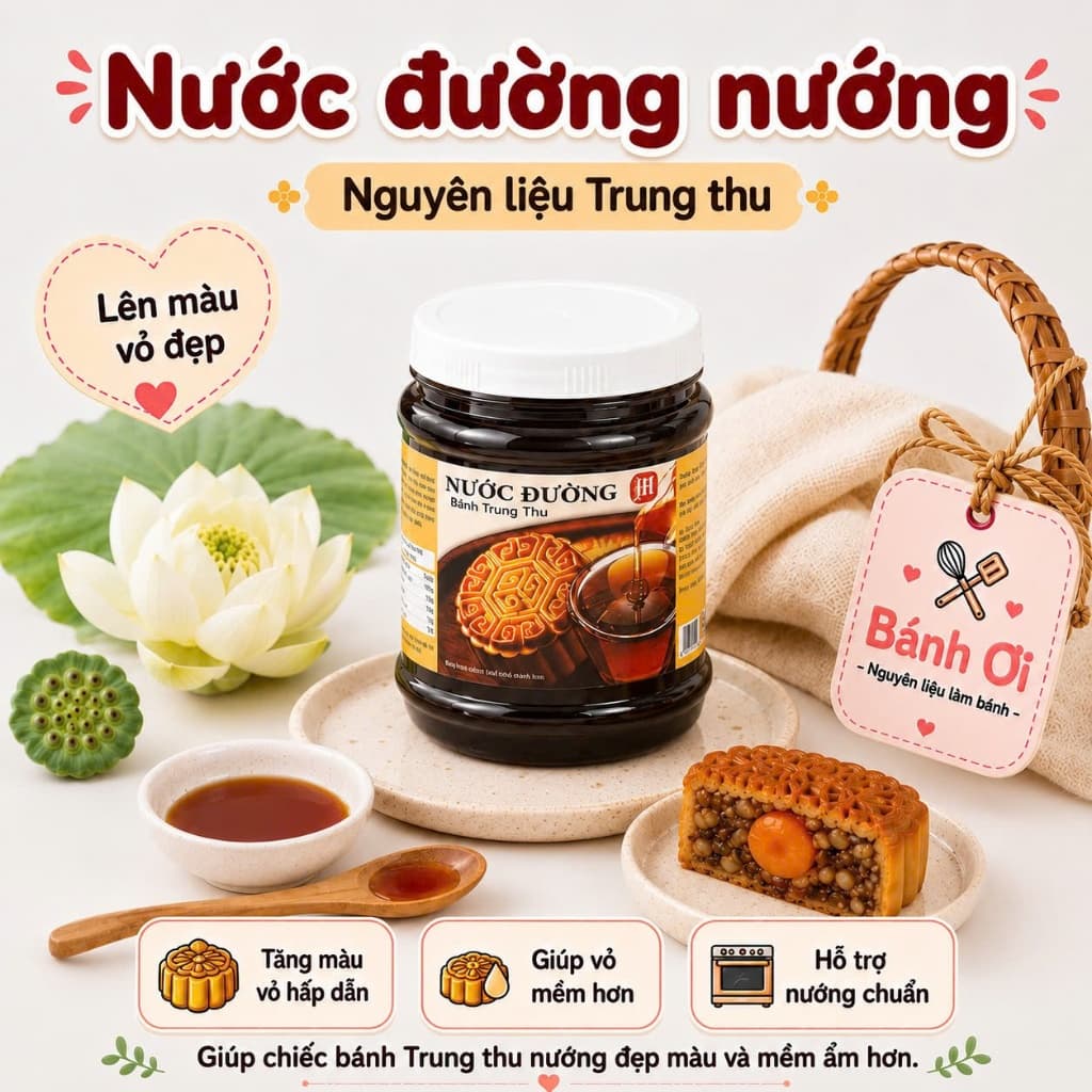Nước đường bánh nướng