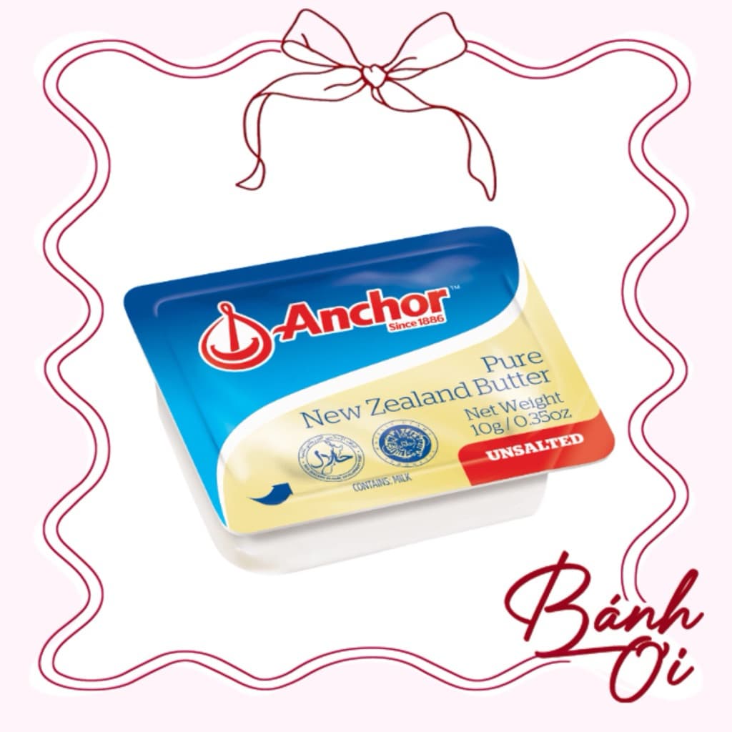 Bơ lạt Anchor - vỉ 10 hộp