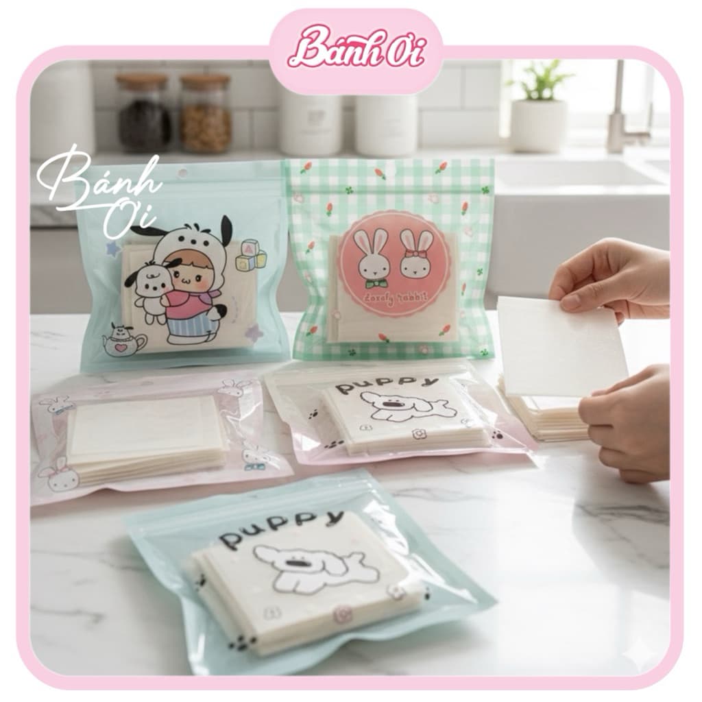 Giấy Gạo Gói Kẹo